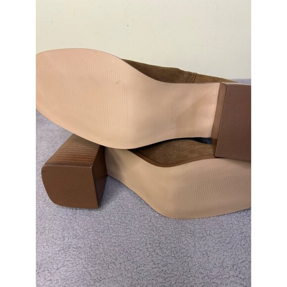 Steve Madden Women's Argent High Booties Chestnut sue size 9.5 - Picture 5 of 10